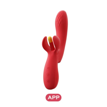 HoneyPlayBox – Fortexa Tapping A-Spot Vibrator – Red