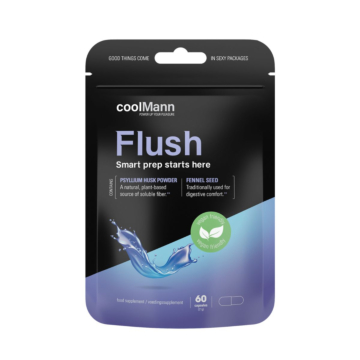 CoolMann - Flush Food Supplement - Fiber Complex 60 pcs