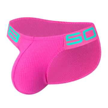 Pink Mens Bries Cotton