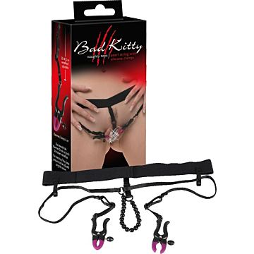 Pearl String with Silicone Clamps