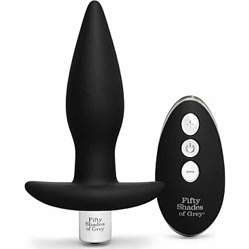 Relentless Vibrations Remote Control Butt Plug - Black

