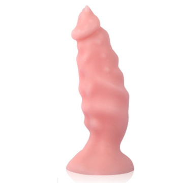 Coral Silicone Anal Dildo Pink