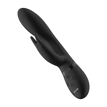 Vive Zosia Classic G-Spot Rabbit Vibrator – Black