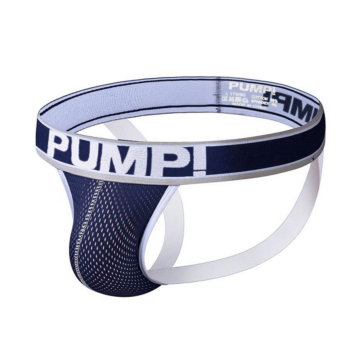 Sexy Jockstrap for Men Blue Pump-L
