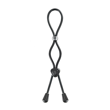 Blue Junker adjustable double loop cockring