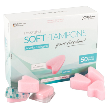 Soft Tampons 50-pcs package