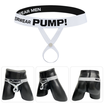Sexy Underwear Men Jockstrap White