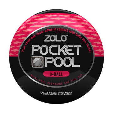 Zolo Pocket Pool 8 Ball Black/Red OS