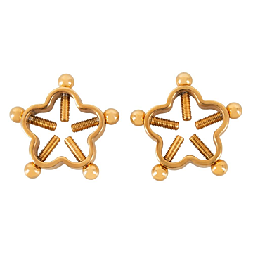 Bad Kitty Nipple Clamps - Gold 