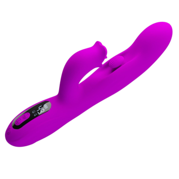 Pretty Love Yalanda Rabbit Δονητής με Κίνηση Νεύματος και Οθόνη LED Μωβ