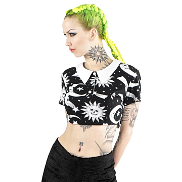 Cozmic Death Crop Top [B]