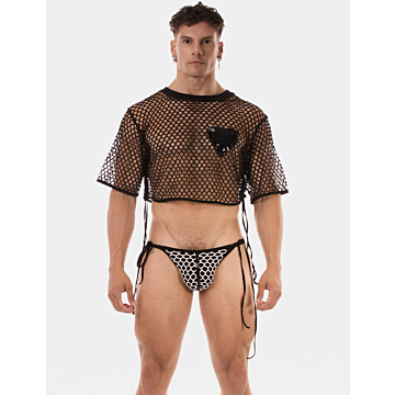 Barcode Berlin Crop Top Ruli Black