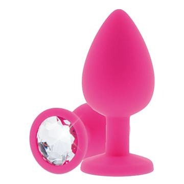 ToyJoy Anal Play Diamond Booty Jewel Medium - Pink