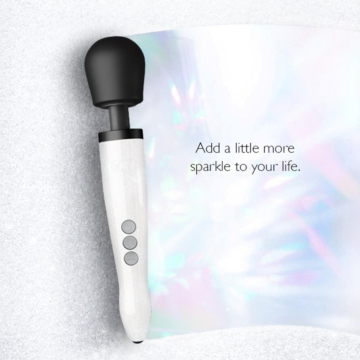 Doxy - Die Cast R Rechargeable Wand Massager Stardust - White