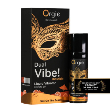 Dual Vibe! Kissable Liquid Vibrator - Sex On The Beach - 15 ml