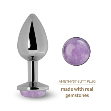 La Gemmes Amethyst Quartz Butt Plug