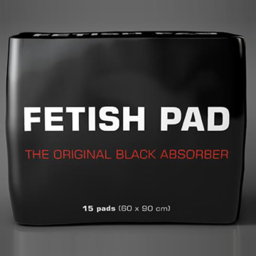 Fetish Pad - The Original Black Absorber 15-Pack 60x90 cm