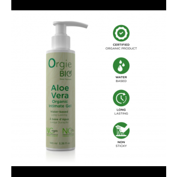 ORGIE BIO – ALOE VERA ORGANIC INTIMATE GEL 100ml