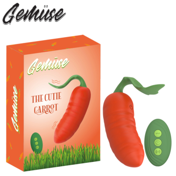 Gemüse - The Cutie Carrot- 9 Speed Vibrating Silicone Veggie