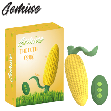 Gemüse - The Cutie Corn Cob - 9 Speed Vibrating Silicone Veggie
