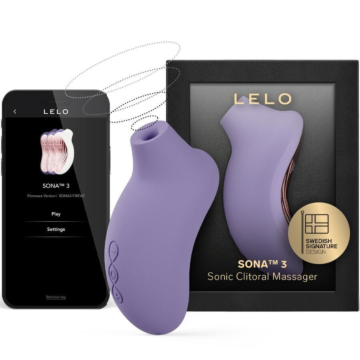 Lelo - Sona 3 Dusk Clitoral Massager Cyber Purple App Violet
