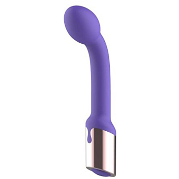 Magic Way G-Spot Silicone Vibrator (Purple) - Toyz4Lovers