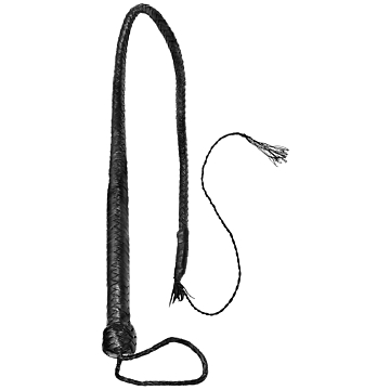 BDSM Leather Whip 90cm