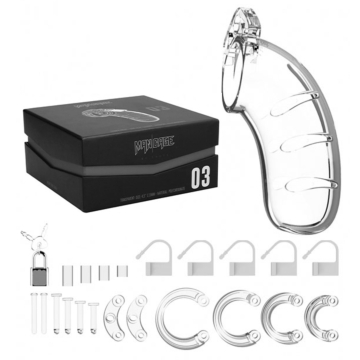 ManCage 03 Chastity Cage - Transparent