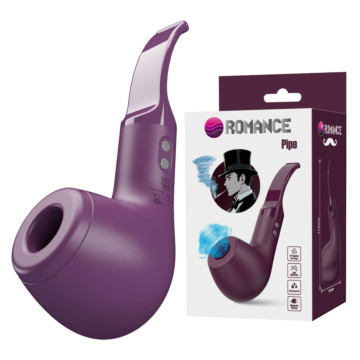 Romance Pipe Διεγέρτης Κλειτορίδας σε Σχήμα Πίπας Μωβ