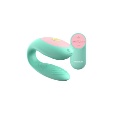 Diversual Omega Couples Vibrator Aqua