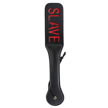 Double Spank Paddle Slave