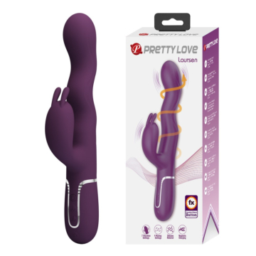 Pretty Love Laursen Rabbit Vibrator Purple II