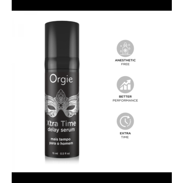 Orgie Xtra Time Delay Serum 15ml

