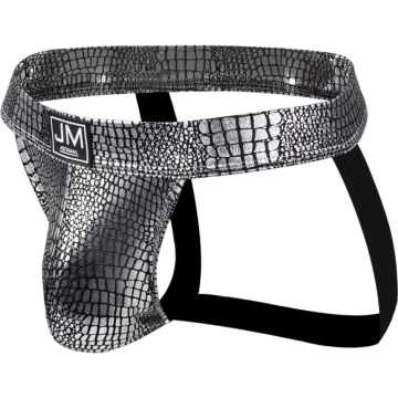 JOCKMAIL SPECTRUM JM293 JOCKSTRAP - SILVER 