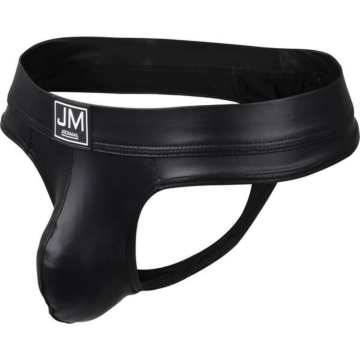 JOCKMAIL SPECTRUM JM295 JOCKSTRAP - BLACK