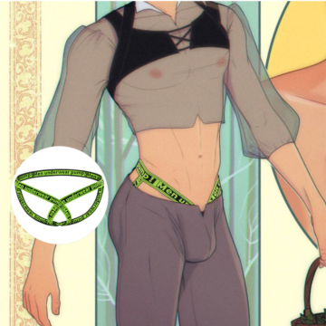 Sexy Underwear Men Jockstrap Green