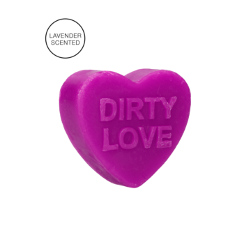 Heart Soap - Dirty Love - Lavender Scented