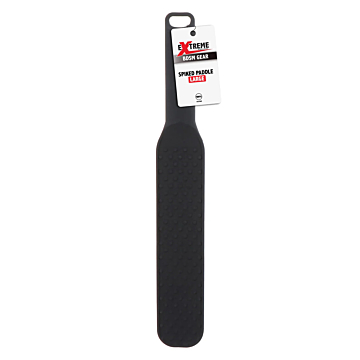 Hidden Desire Extreme Spiked Paddle Large - Black