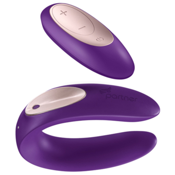Satisfyer Partner Plus Remote Control Purple