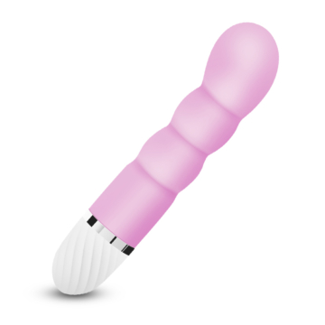 Vibrating Silicone G-Spot Vibrator Pink
